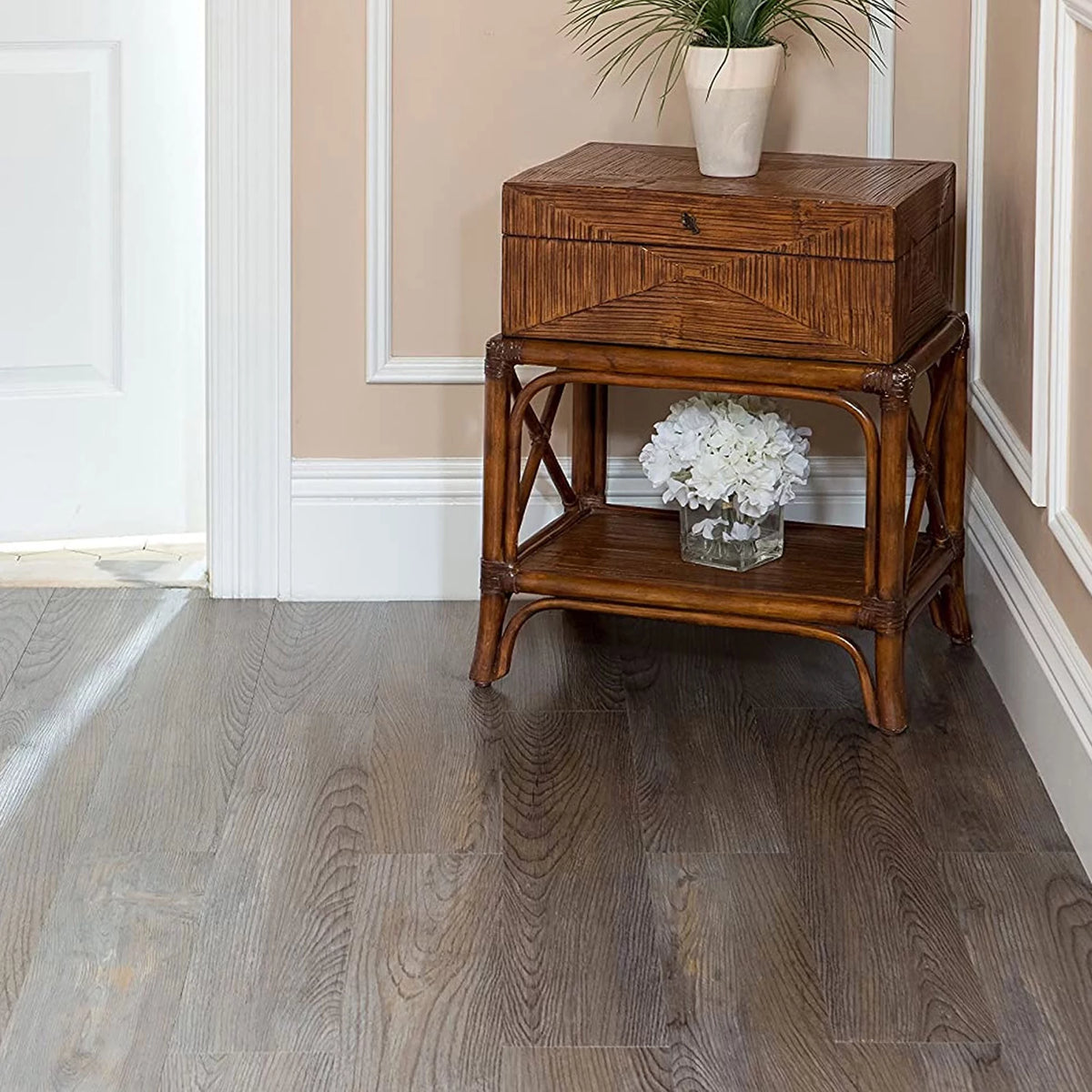 Peel & Stick Vinyl Floor Planks, Spruce, 10Pk (5 Pack) A603