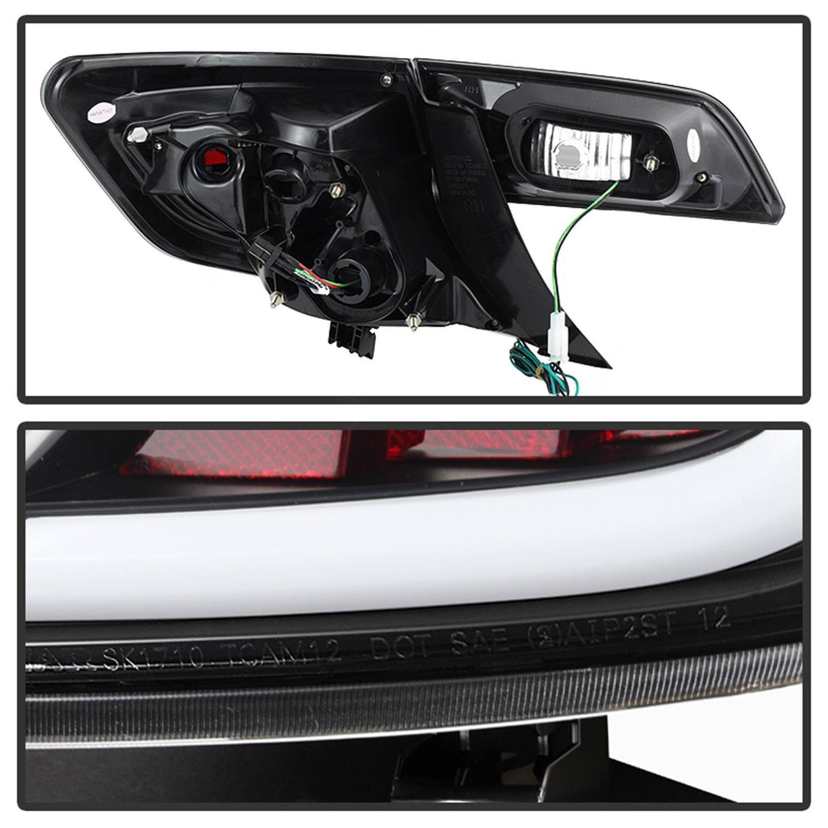 Black LED Tail Lights M76527