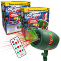 2 Pack Outdoor Christmas Laser Projector with Remote Q9920
