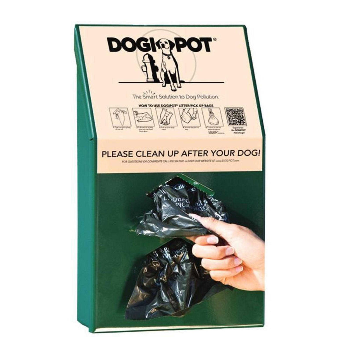 Aluminum Dog Waste Bag Dispenser F486596
