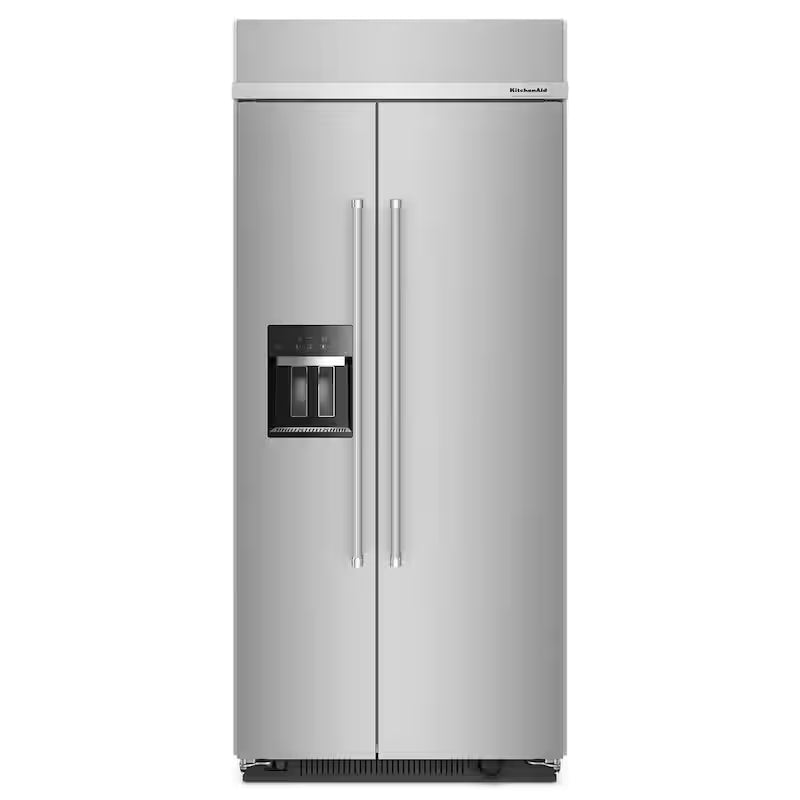 36 in. 20.8 cu. ft. Side-by-Side Refrigerator in Stainless Steel R88965