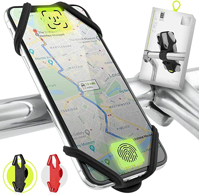 Black Universal Bike Phone Mount for Handlebar G591