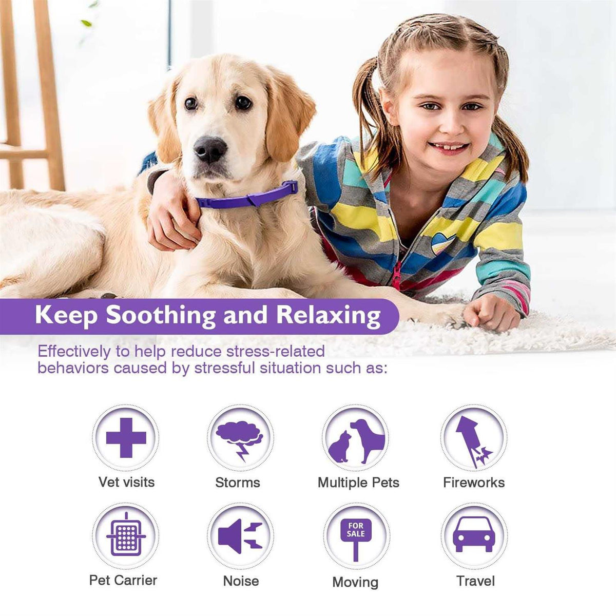 Adjustable Calming Collar 3 Packs N442607