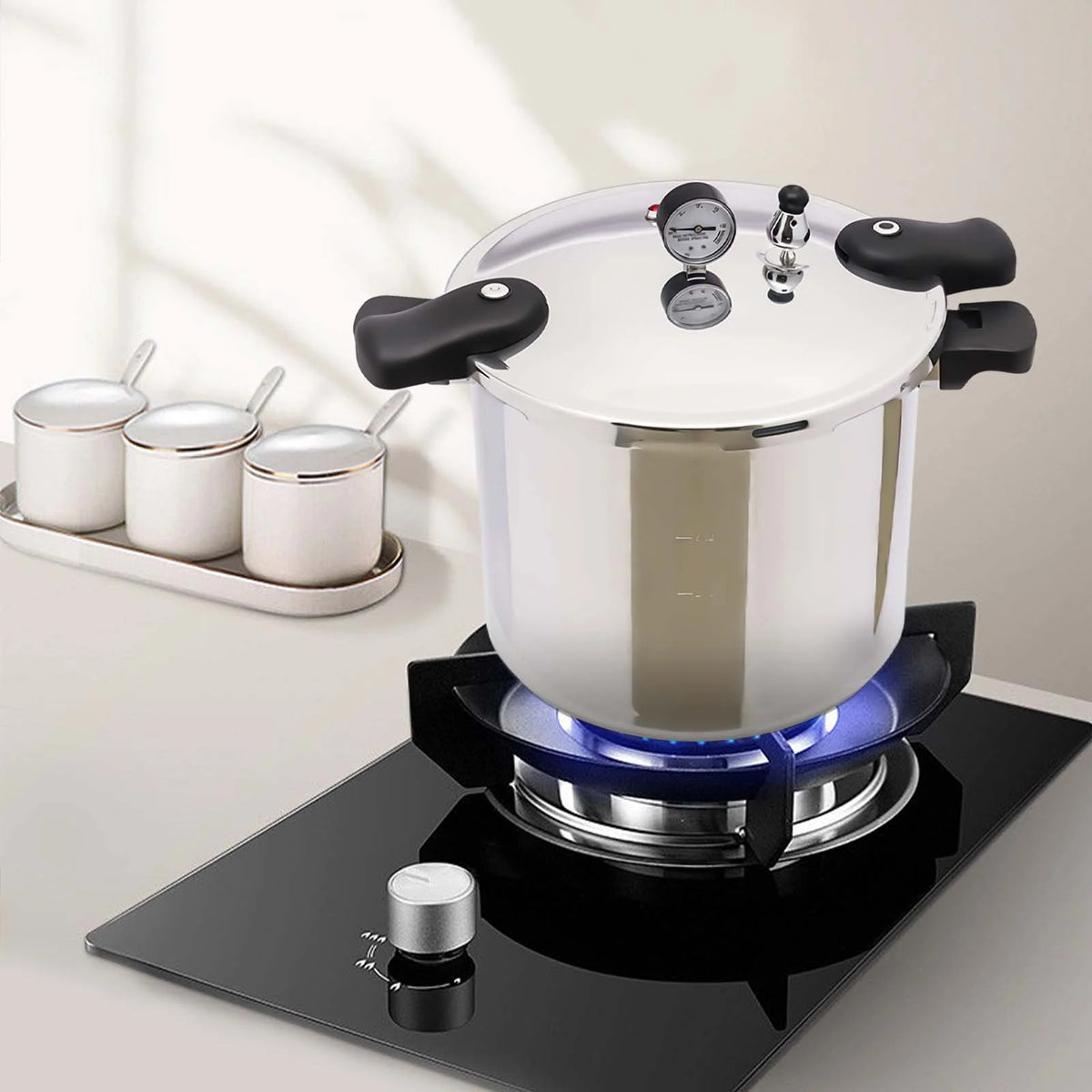 22L/23qt Thickened Explosion-proof Pressure Cooker E282484