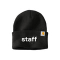 Black Cuffed Beanie I60803