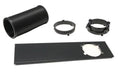 Black Window Air Conditioner Exhaust Kit Q74060