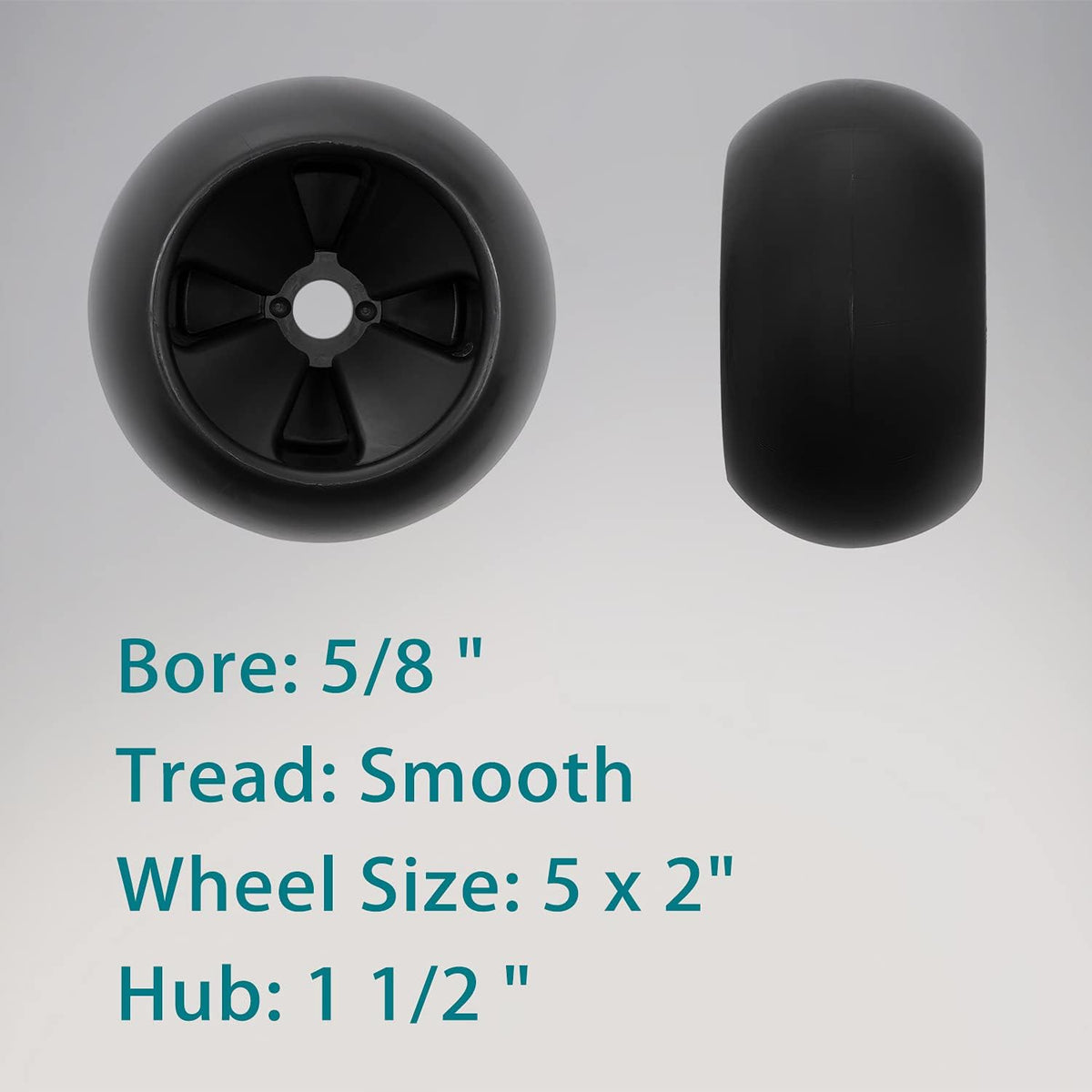 Anti Scalp Deck Wheel Kit Set of 6 Replacement L829