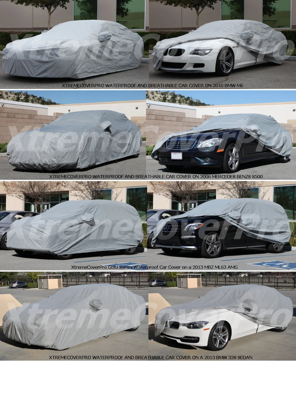 Gray Car Cover Y546