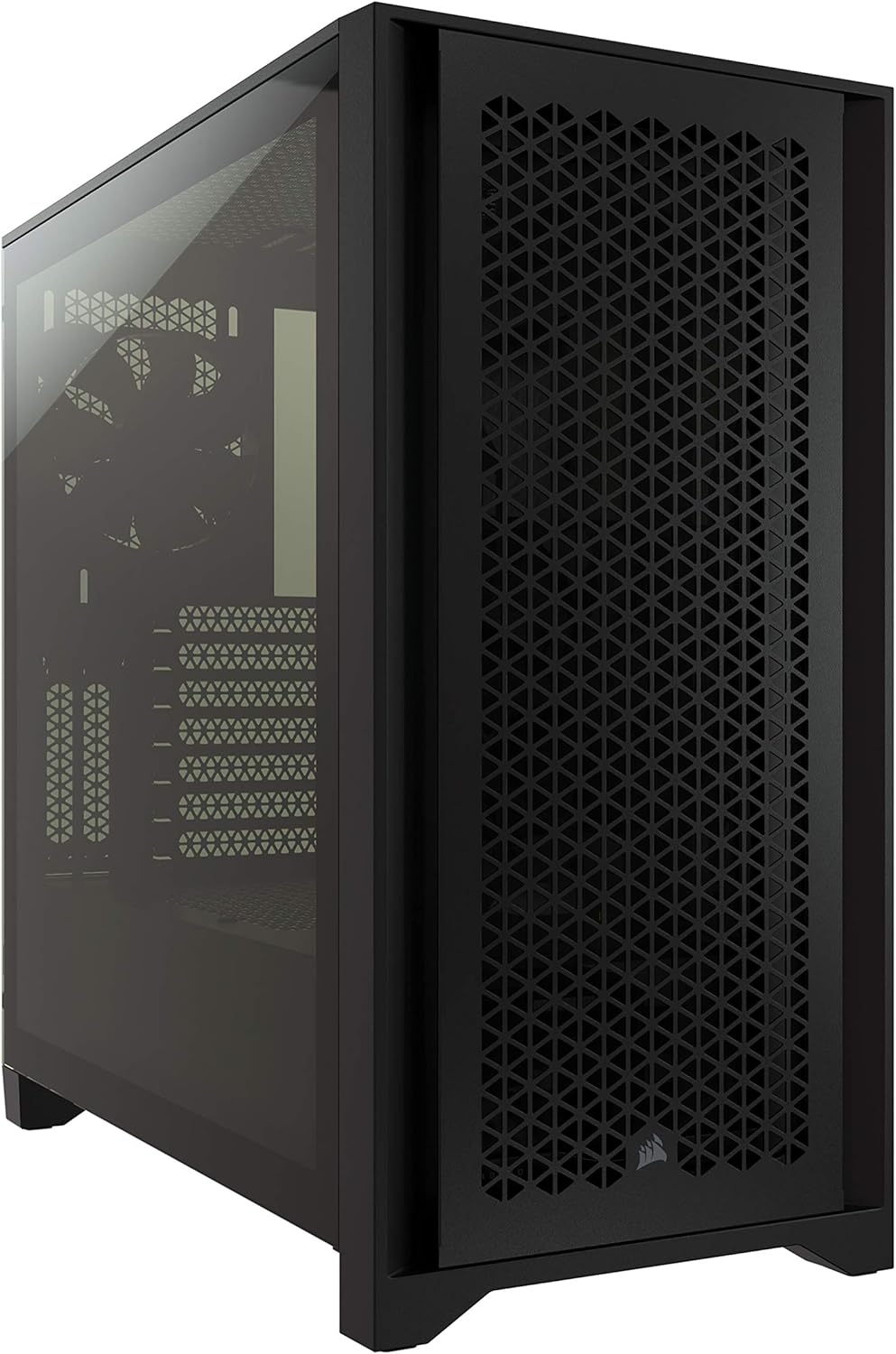 White Tempered Glass Mid-Tower ATX PC Case Z441435