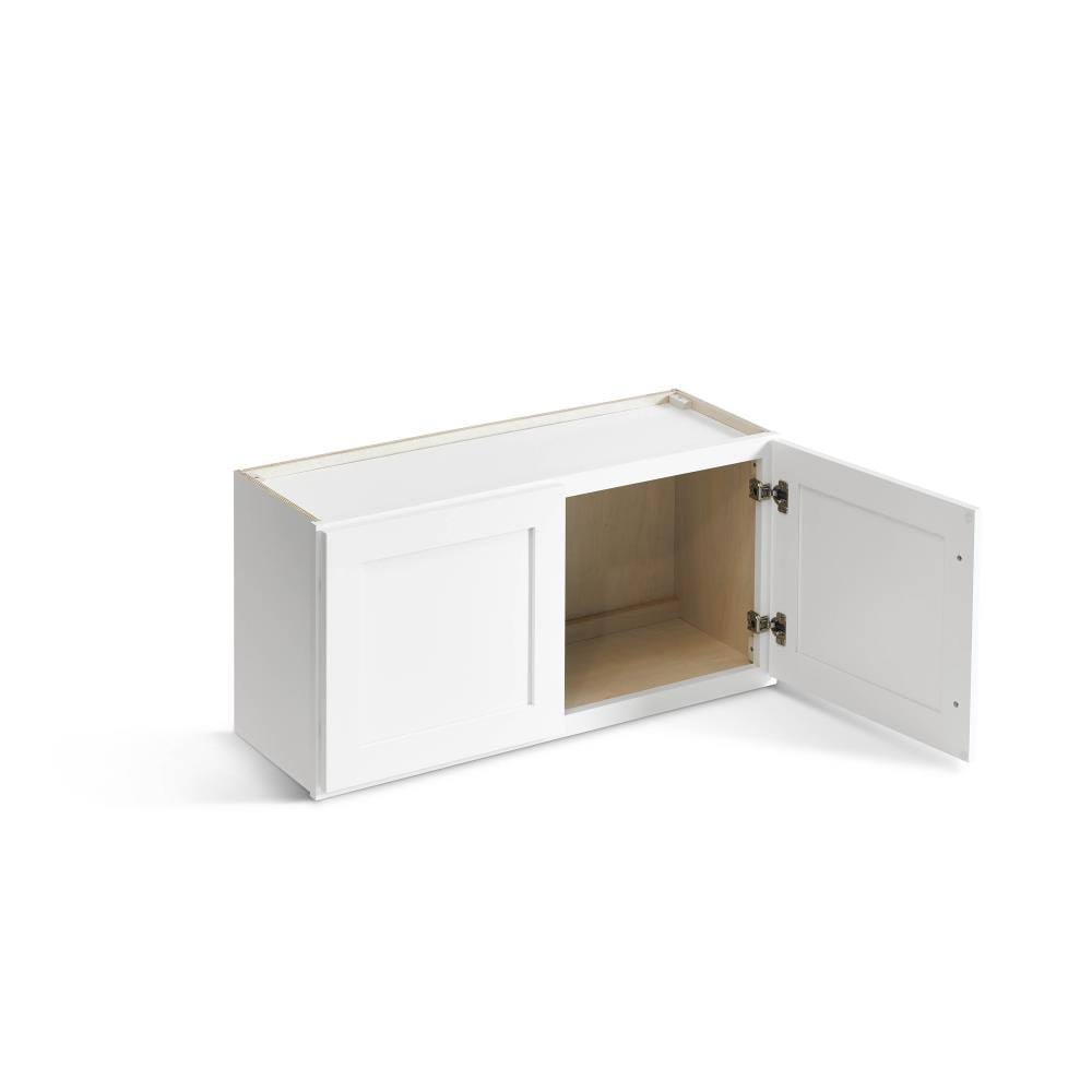 Pure White Birch Door Wall Stock Cabinet K1089