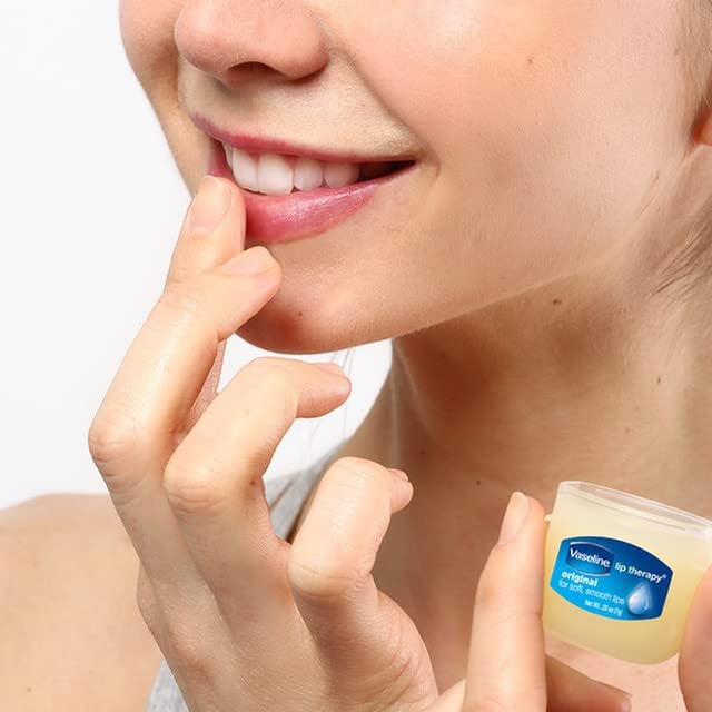 Mini Lip Balm, Petroleum Jelly, 0.25 Oz (Pack of 4) V472199