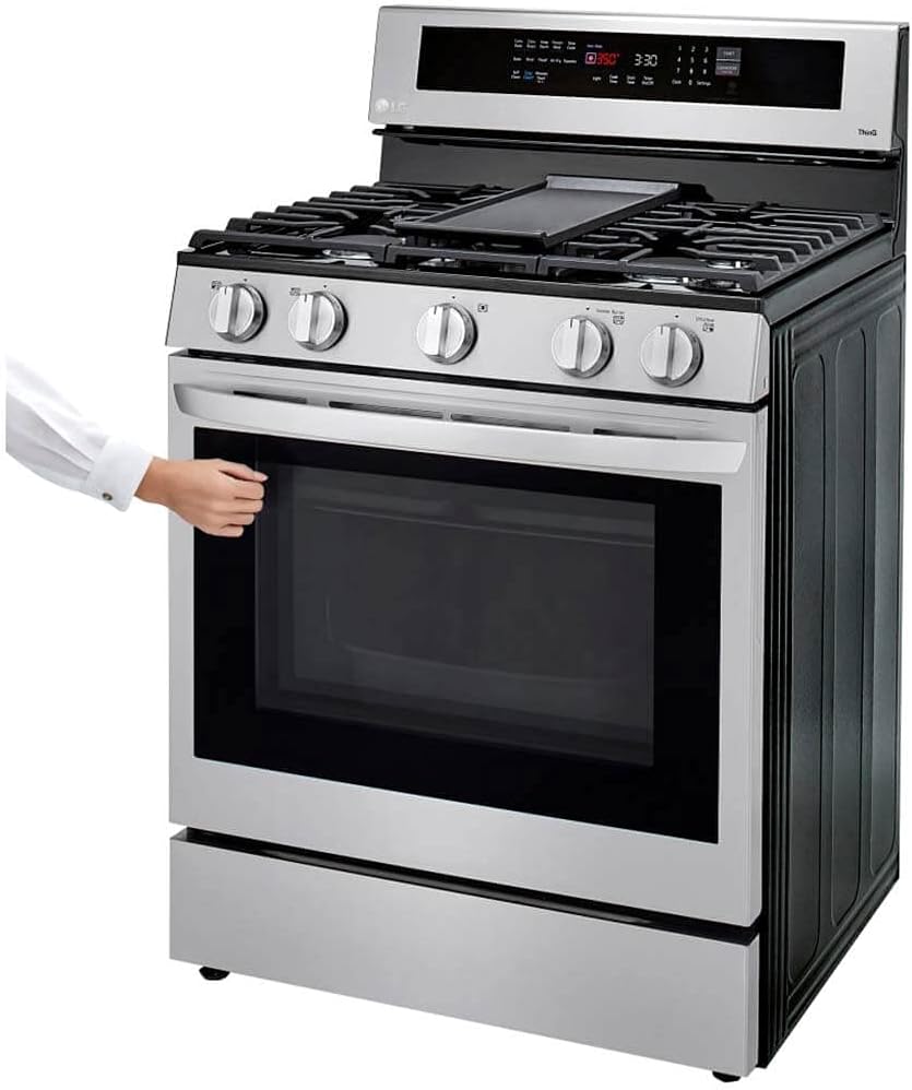 5.8 Cu. Ft. Stainless Steel Gas Range Q4719