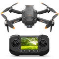 Drone with 2.4" Screen, Brushless Motor FPV Drone with Camera, 8GB SD Card S46933