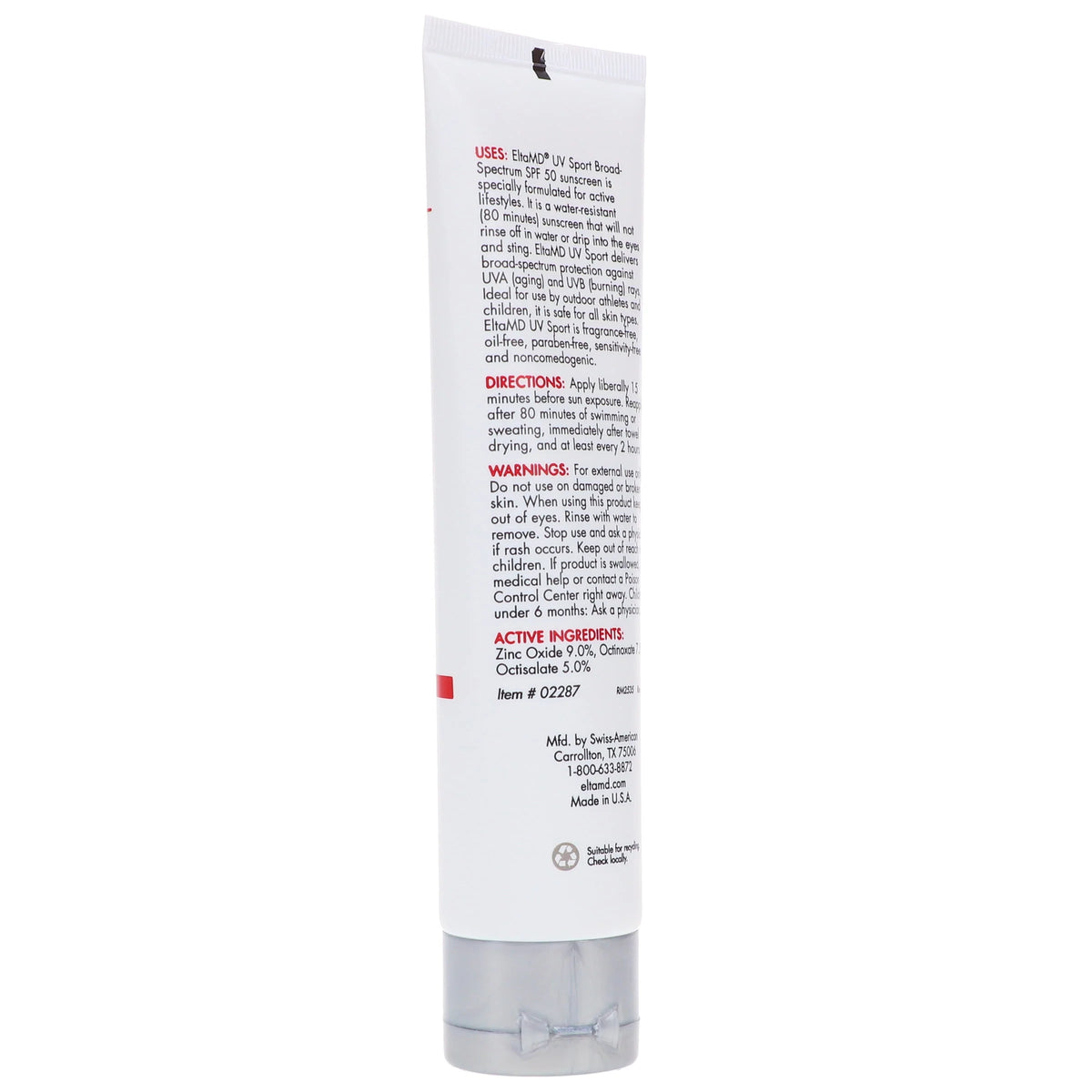 SPF 50 Water Resistant Sunscreen 3 oz V513