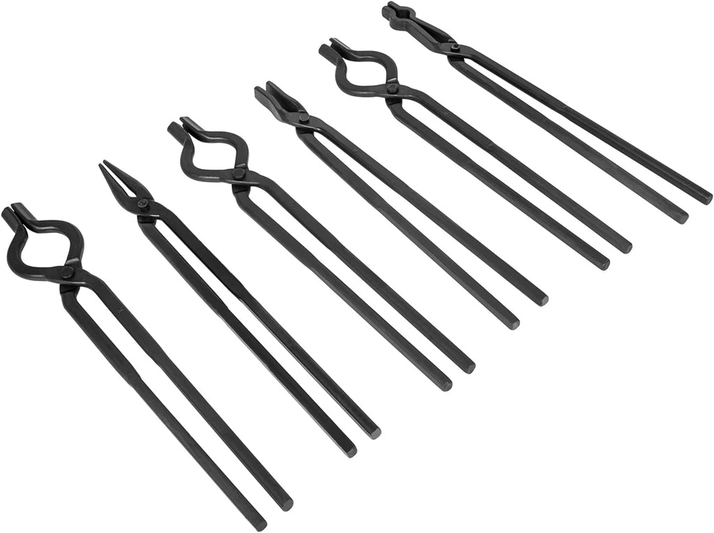 Blacksmith Forge Tongs Set 6 Pcs E360154