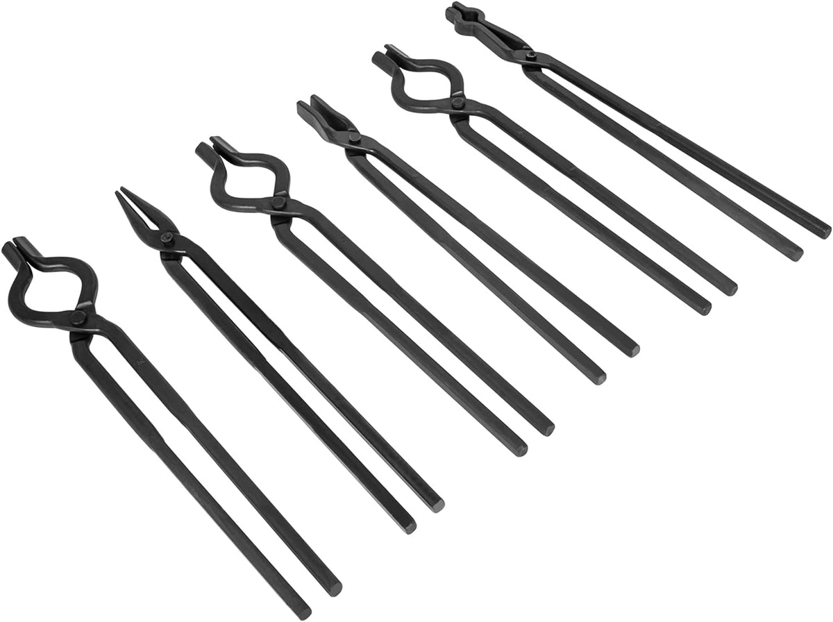 Blacksmith Forge Tongs Set 6 Pcs E360154