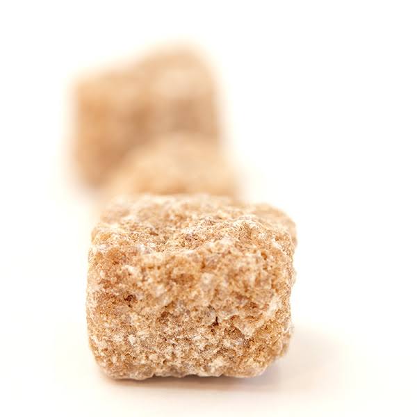 Brown Cane Sugar Cubes - 10 lb. Bulk W8866