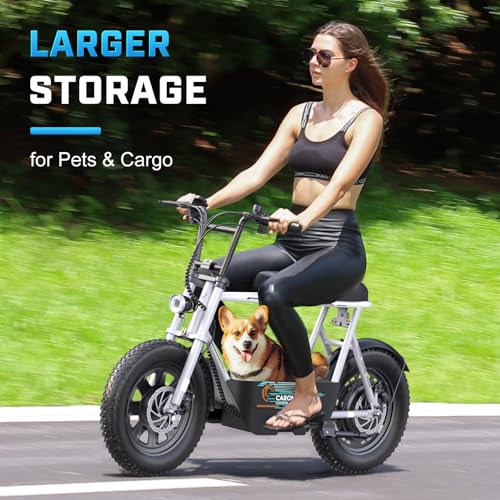 16" All Terrain Fat Tire Electric Scooter with Seat K501