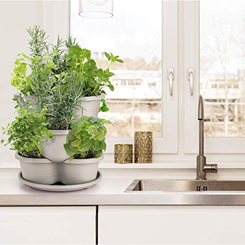 Terracotta 5-Tier Stackable Planter B290