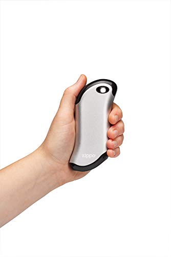 Silver Rechargeable Hand Warmer Y49156