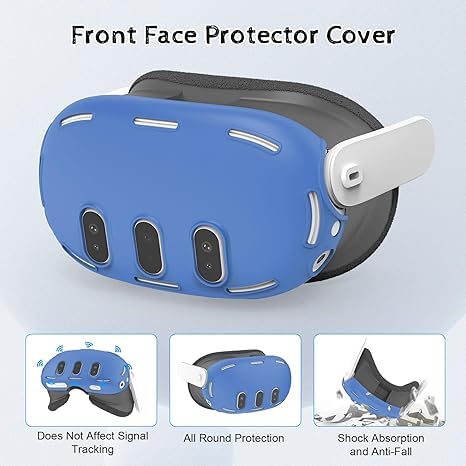 VR Accessory Set with Controller Grip Leather Cover, Shell Cover, Face Cover N42794