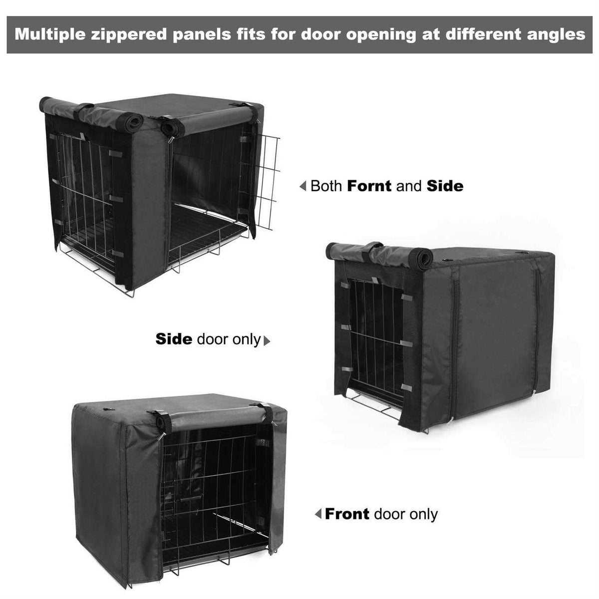 Dog Crate Cover Double Door 36 42 48 inches G486