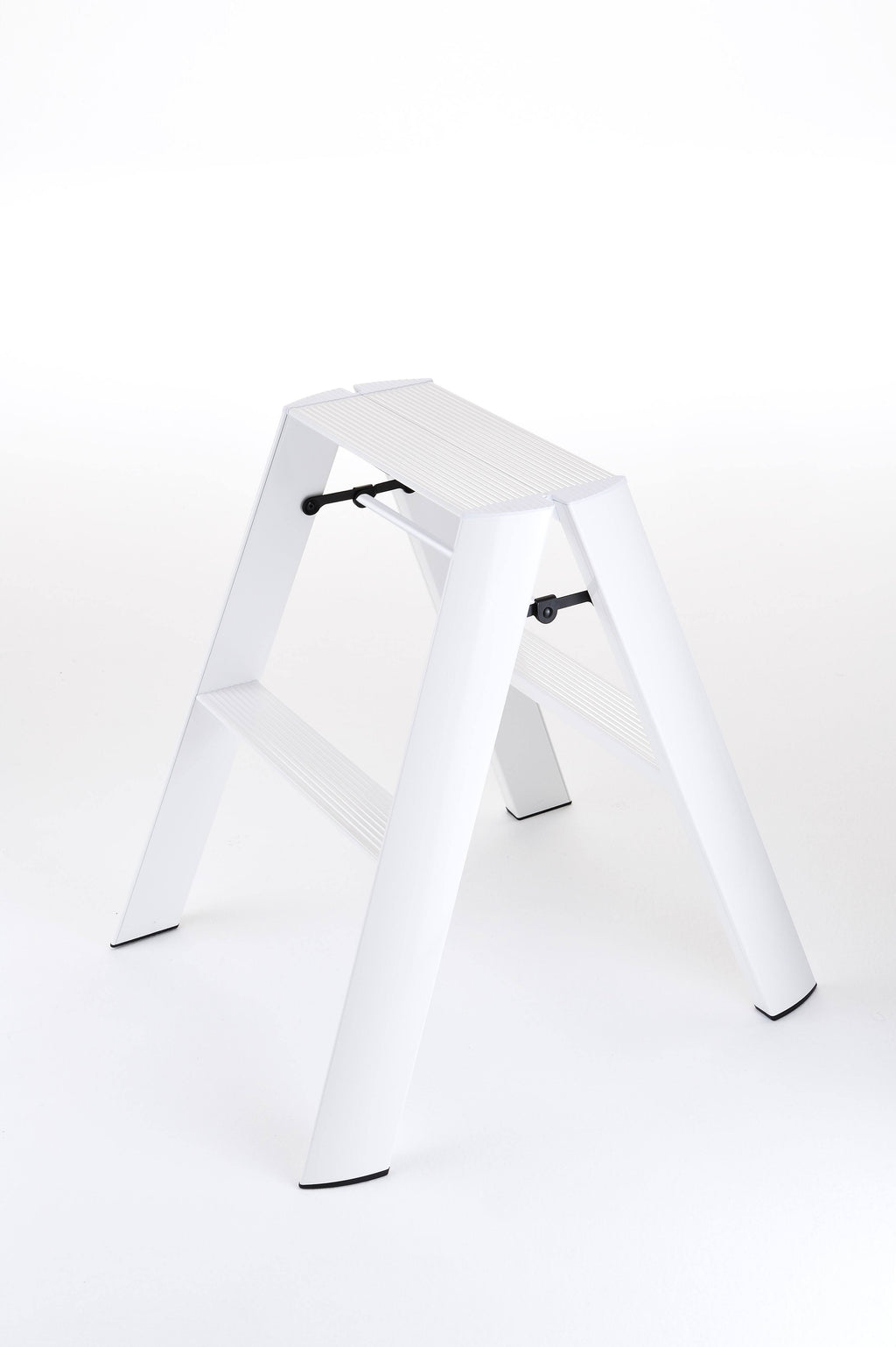 White 2 Step Step Stool H5728