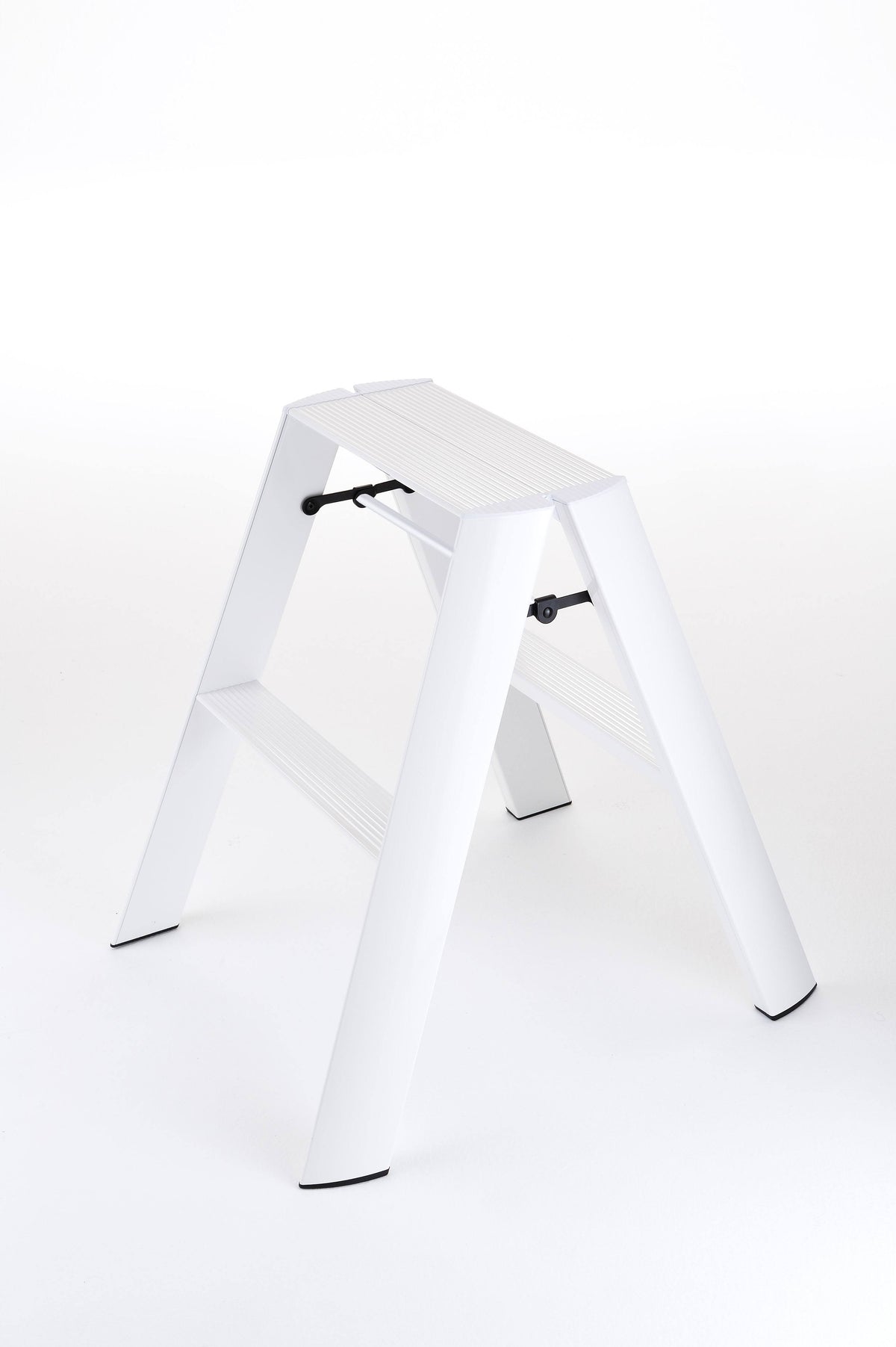 White 2 Step Step Stool H5728
