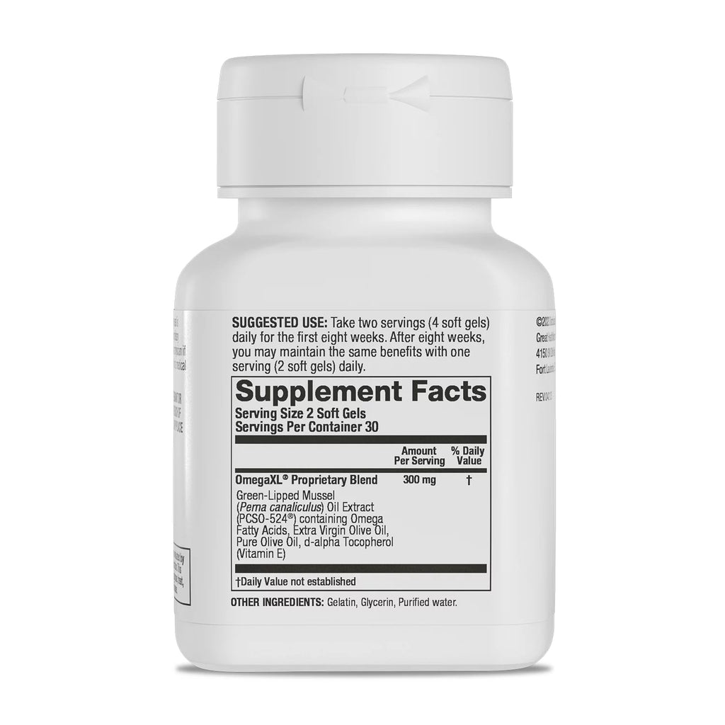 Green-Lipped Mussel Oil 60 Softgels N805972