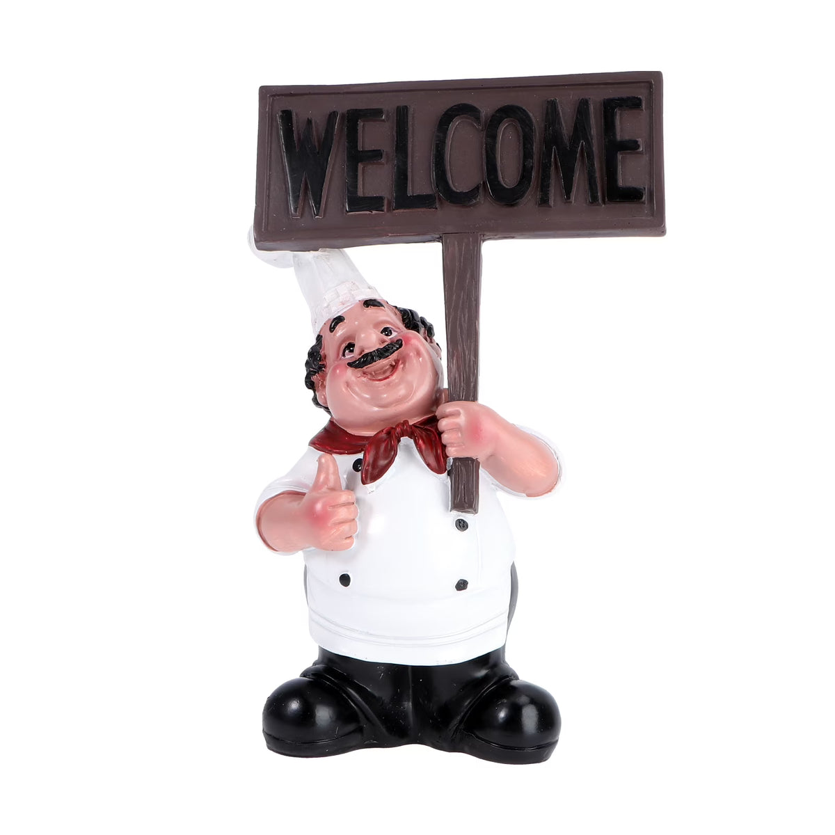Vintage Resin Chef Figurine Ornament N350712