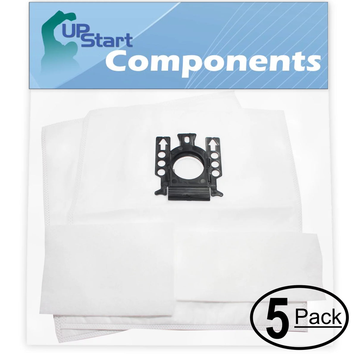 10 Replacement Vacuum Bags with 10 Micro Filters, 5-Pack S209
