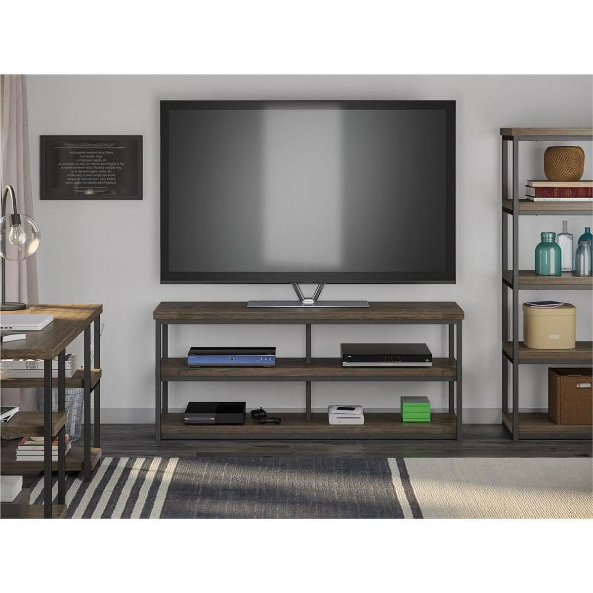 Weathered Oak Bookcase Z13906