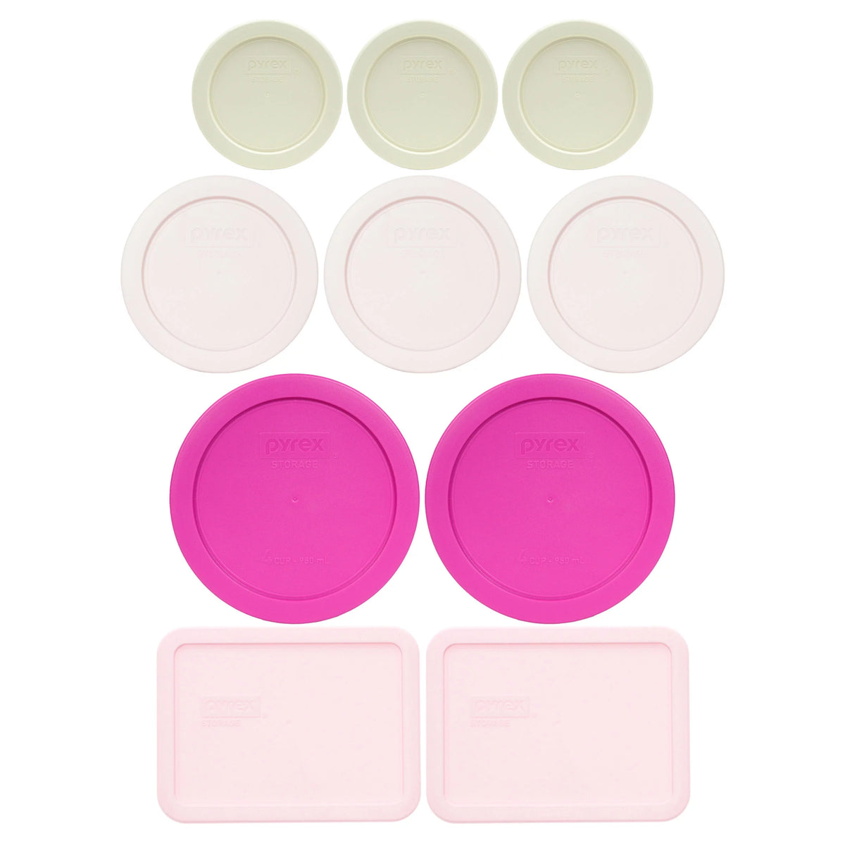 10 Lid Glassware L289249