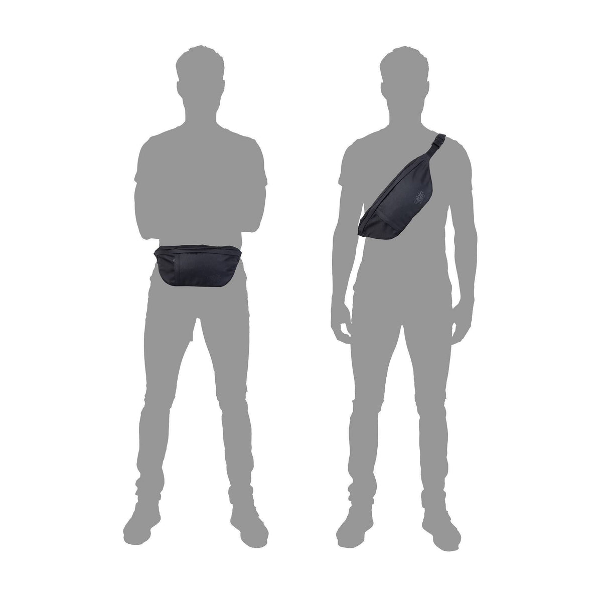 Classic Hip Pack 2L Absolute Black Z8864