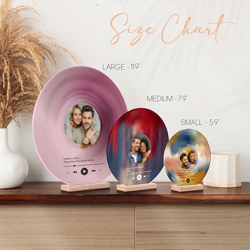 Decorative Vinyl Record with Custom Photo F257