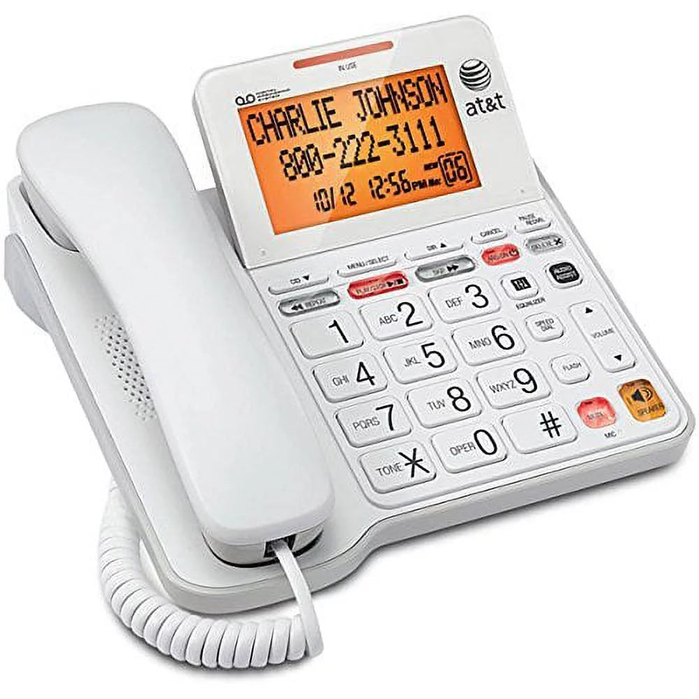 White Corded Desk Phone Q577258