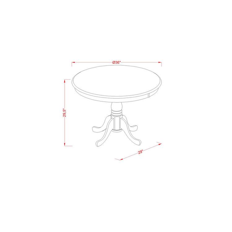 Linen White Dining Room Set I474