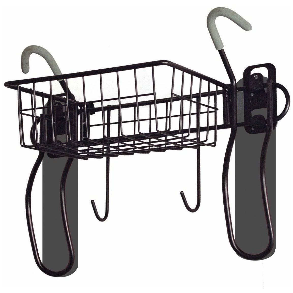 Vertical Wall Mount with Basket Z623