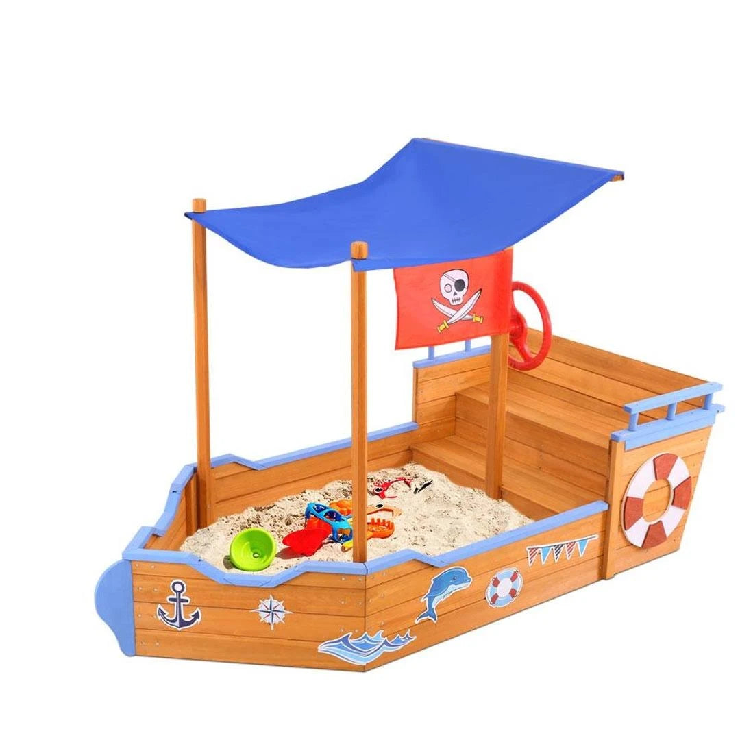 Boat Sand Pit with Canopy F2077