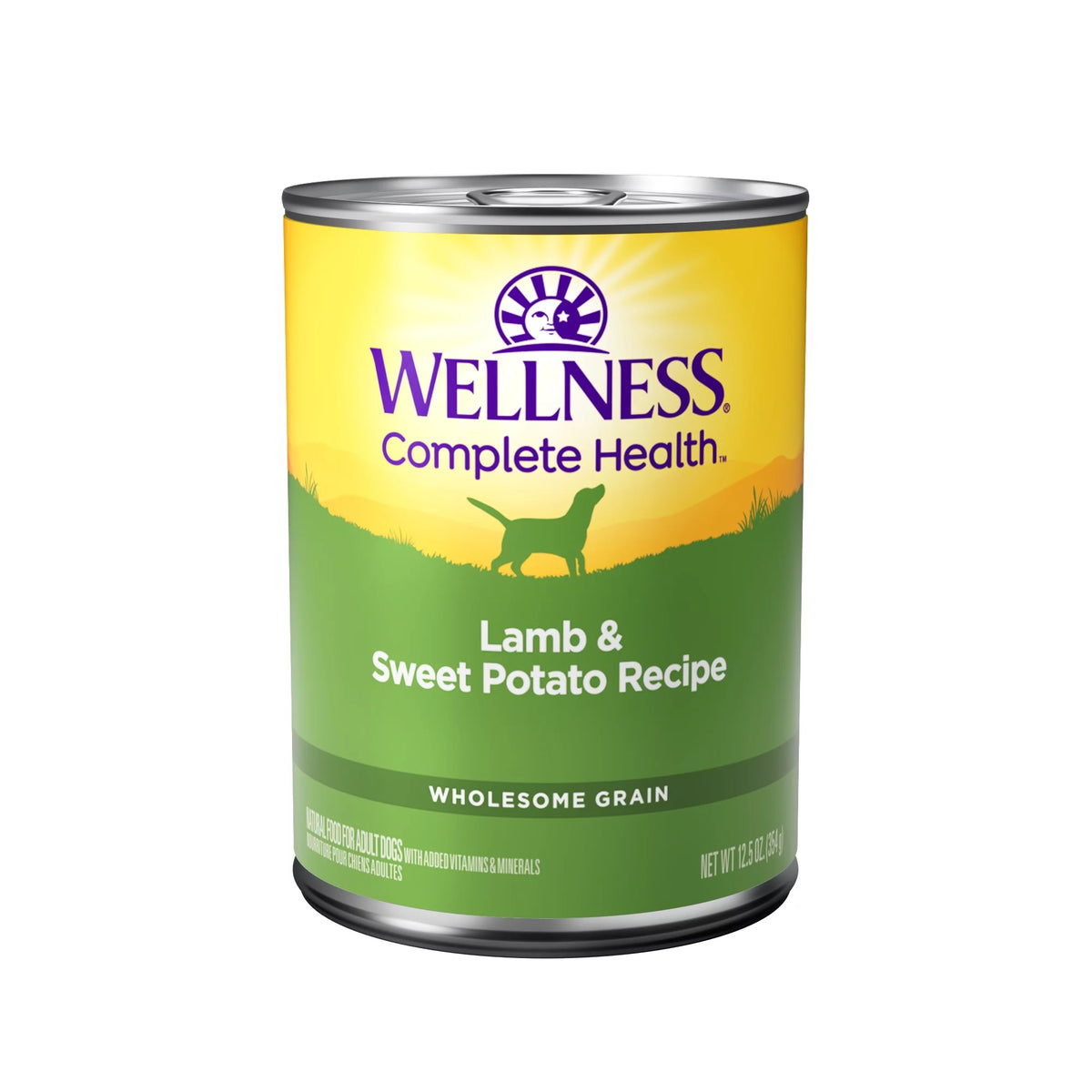 Natural Wet Canned Dog Food, Lamb & Sweet Potato, 12.5-Ounce Can (Pack of 12) L134097