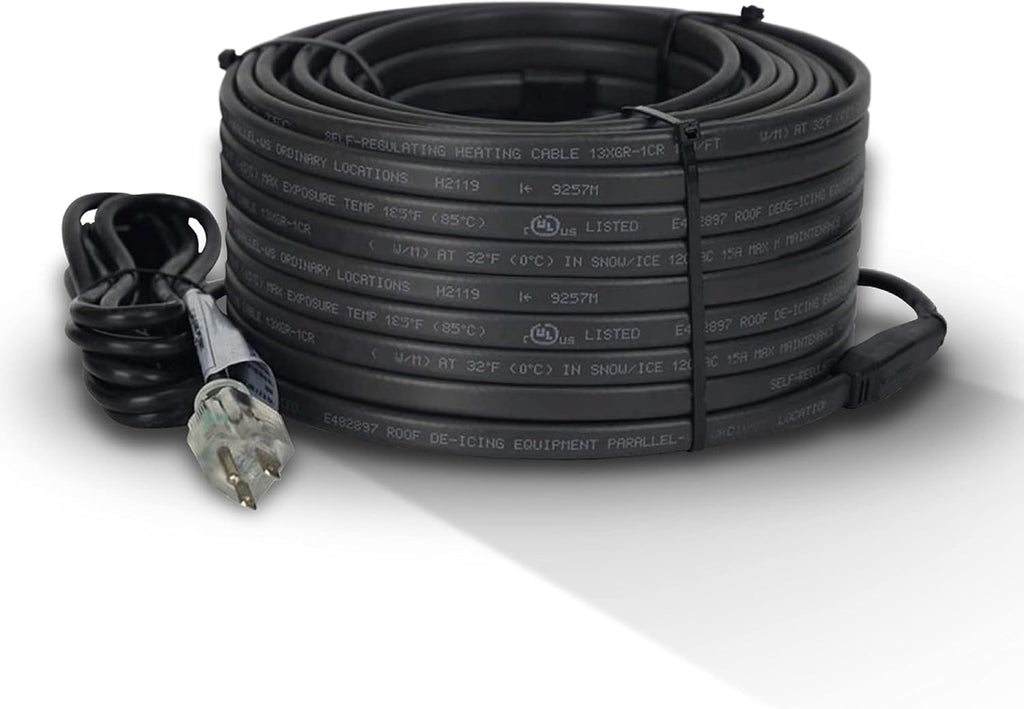 62 Feet Self-Regulating Heat Cable A906