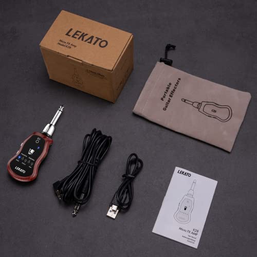 Guitar Headphone Amp for Electric Guitar and Bass with 5 Effects R34814