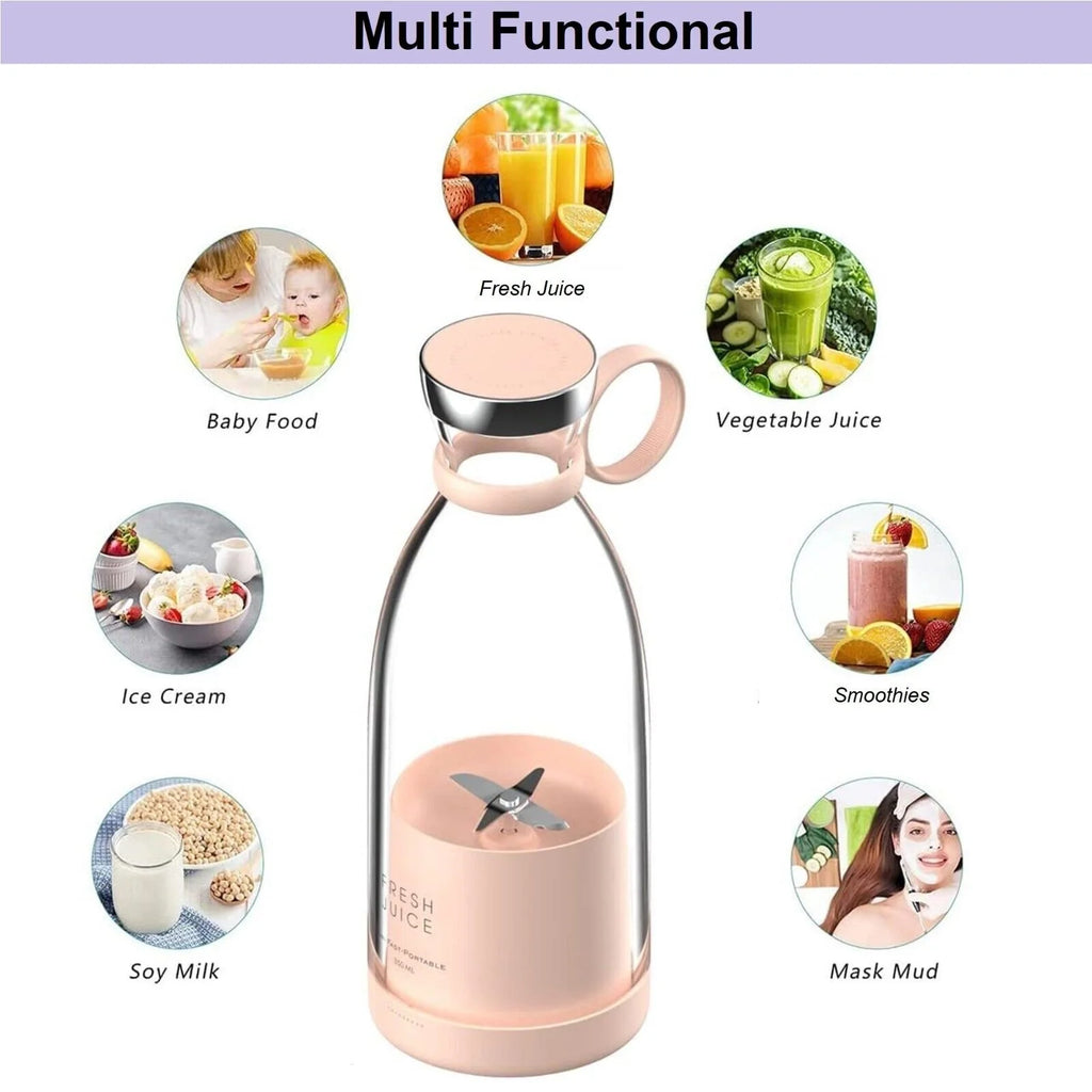 Electric Portable Blender Bottle Juicer Cup Personal Blender Mini Juicer Fruit Blenders Bottle O974292