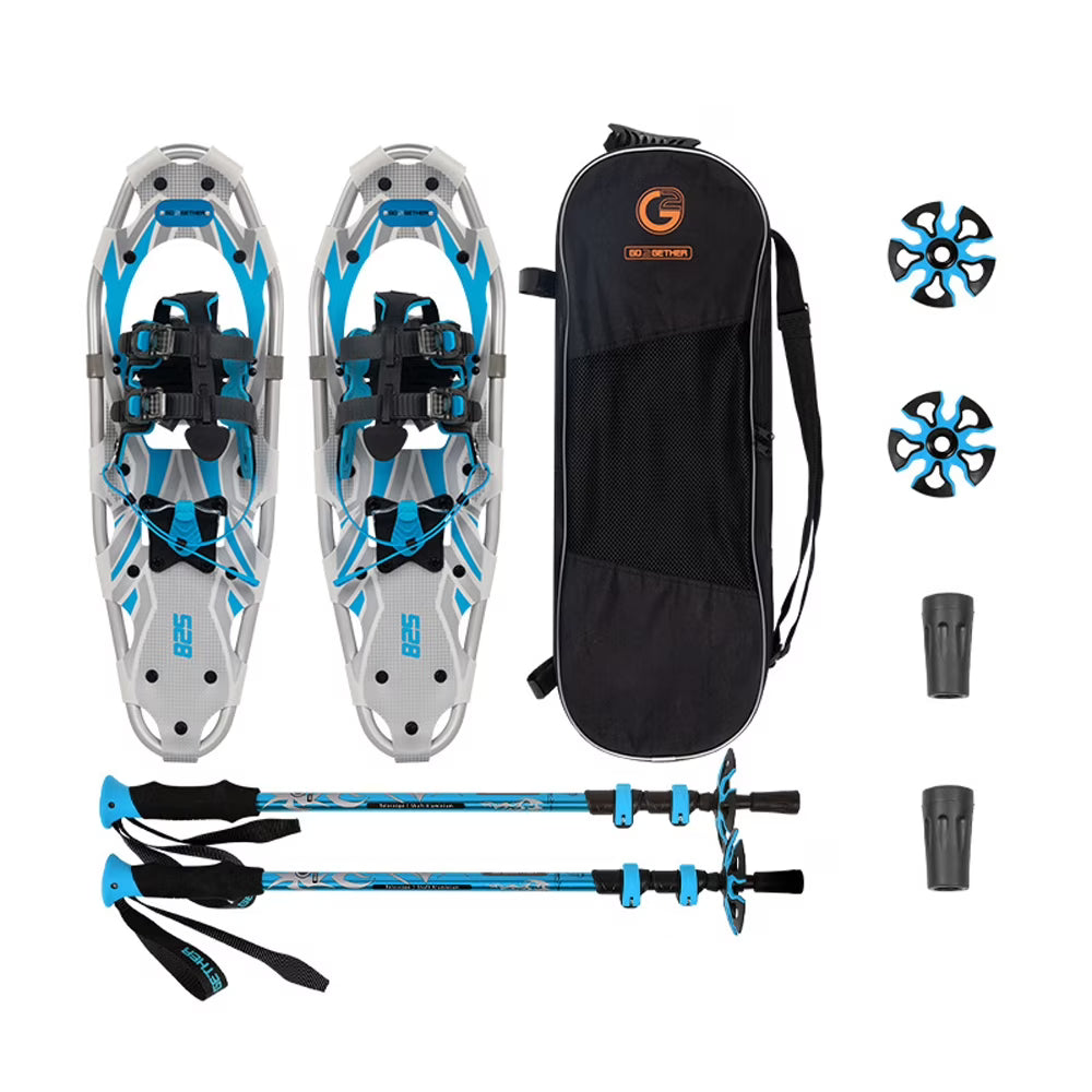 Lightweight Aluminum Alloy Snowshoes Set C15235