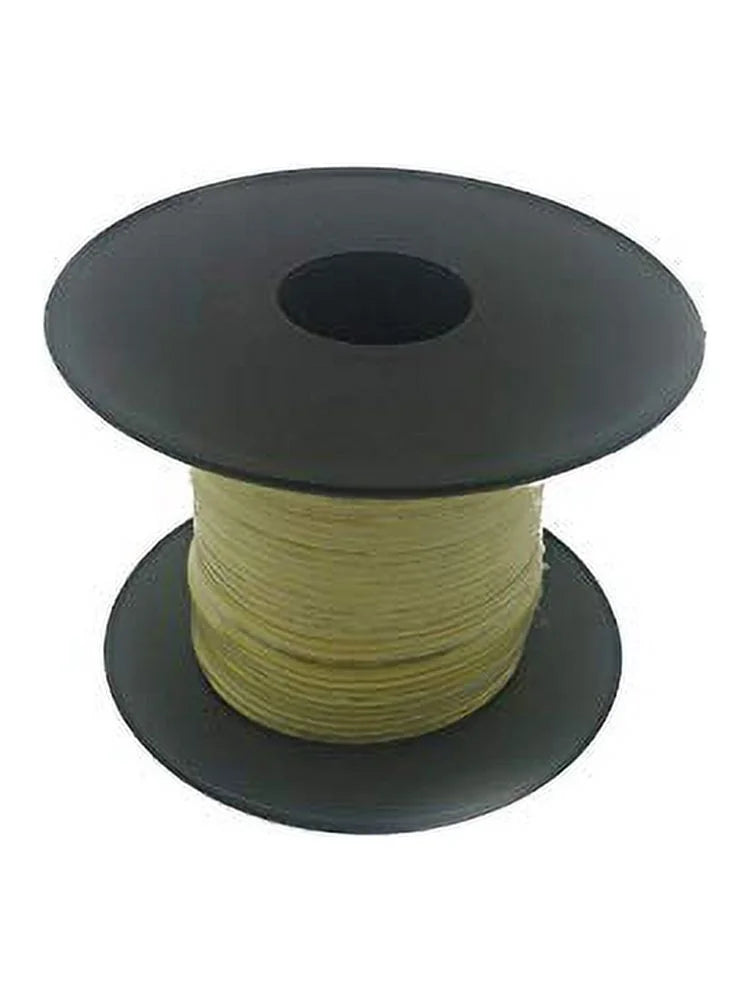 22 AWG Solid Copper Wire with Yellow PVC Insulation H814388