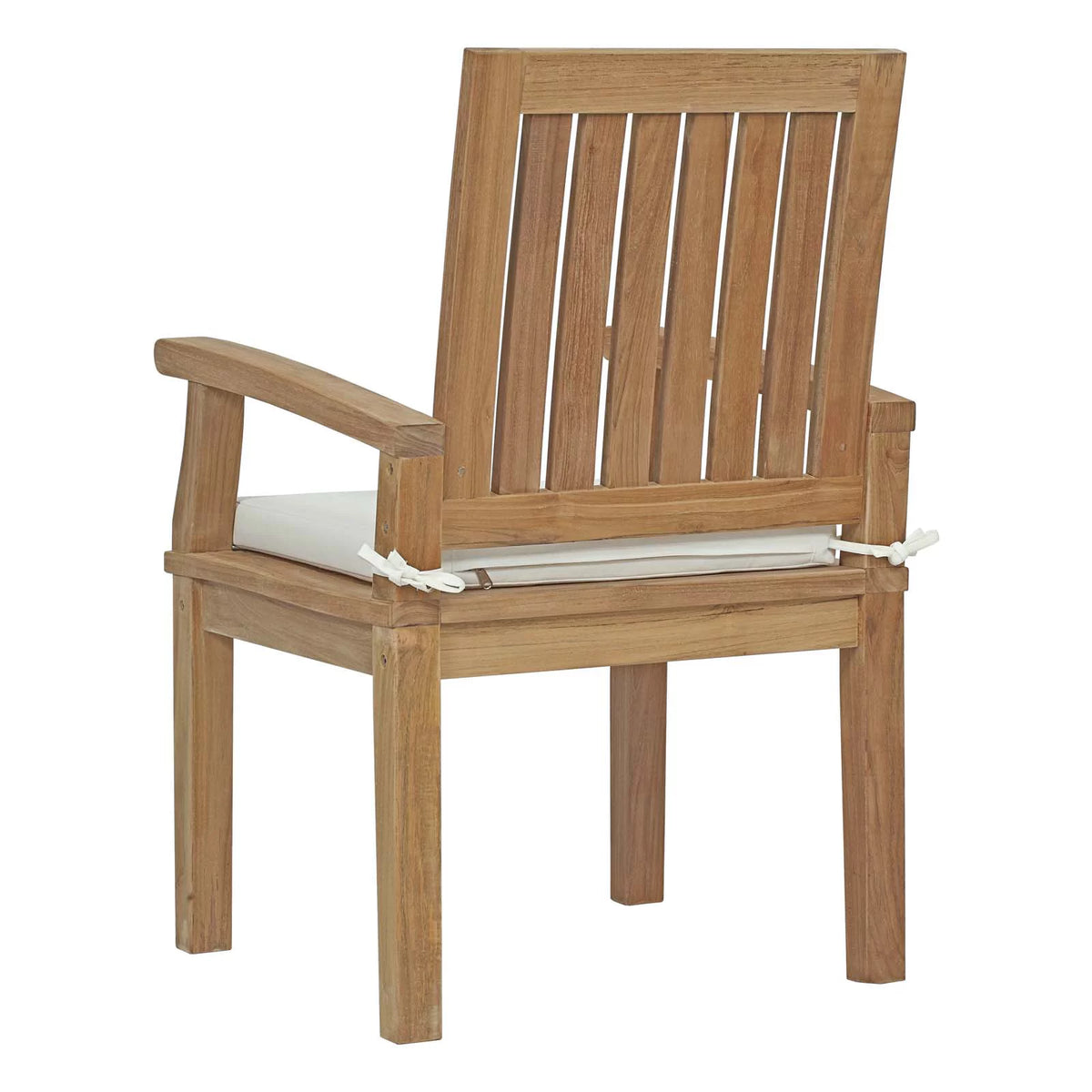 White Wood Dining Chair and Table Set B26294