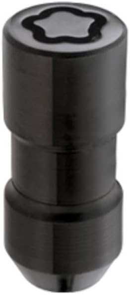 Wheel Lock Nut Set, 4 Pack, Cone Seat, M14 x 1.5, 21mm & 22mm Dual Hex, Black L140890