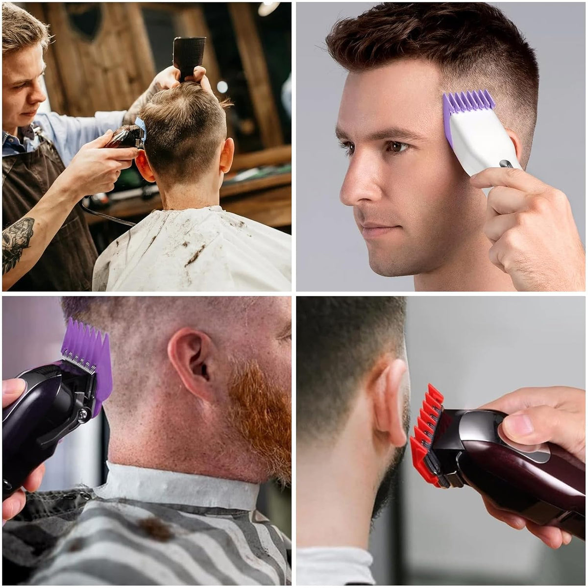 Hair Clipper Guards for Wahl Clippers from 1/8" to 1" U7800