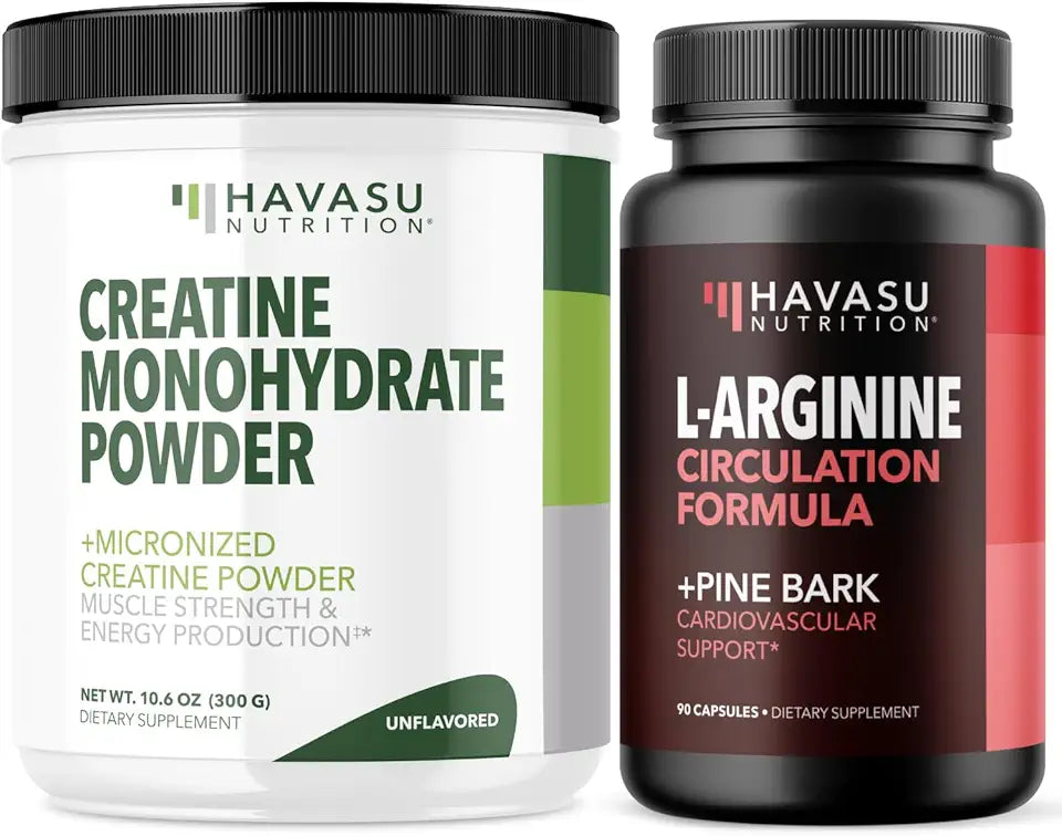 Creatine Powder + L-Arginine and Pine Bark Bundle M400