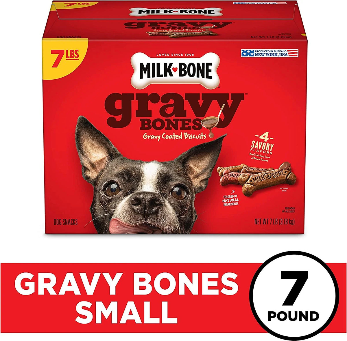 Gravy Bones Dog Treats 7 Pounds W696191